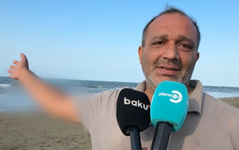 Dənizdə boğulan 72 yaşlı kişinin qonşusu: Suda salto vurub itdi
